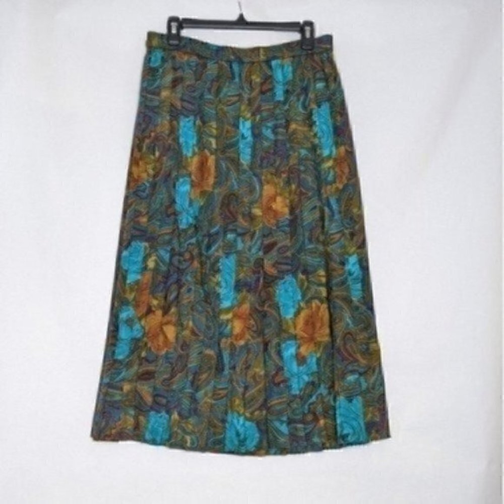 Vintage Skirt Paisley